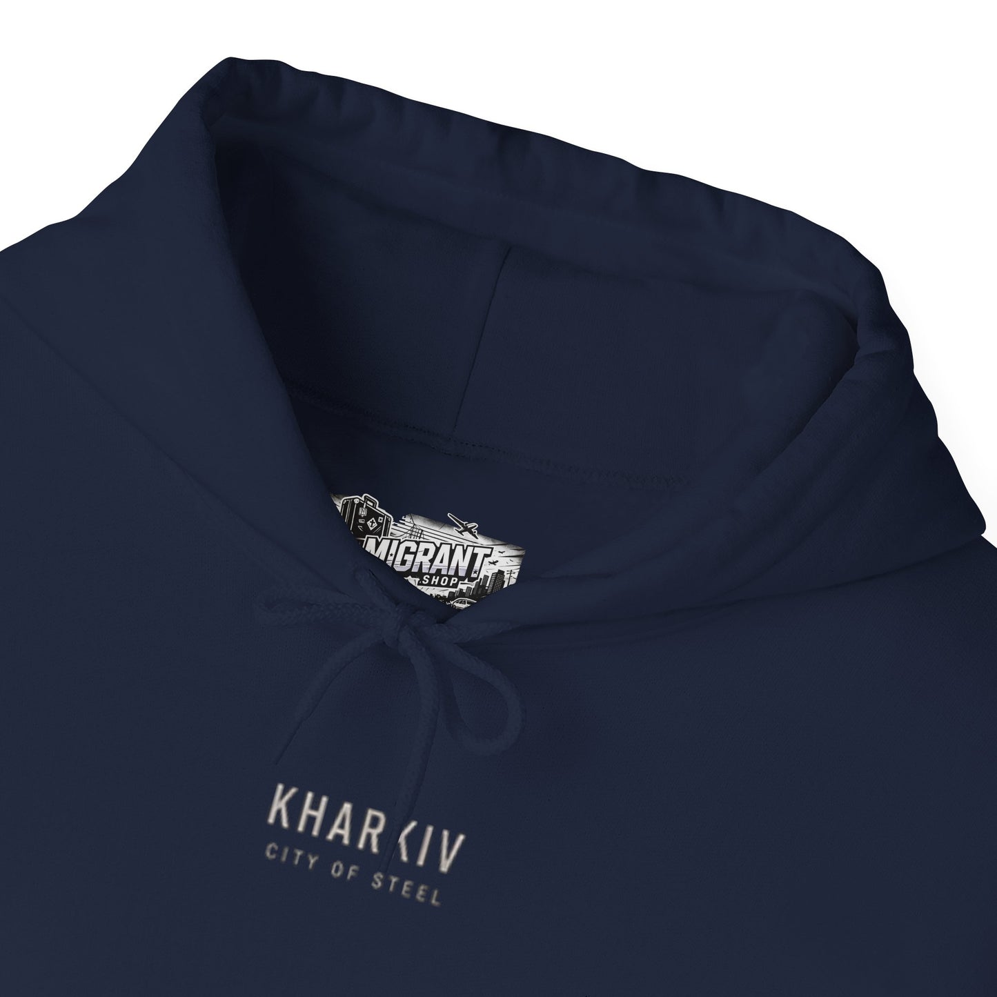 Kharkiv Hoodie — Resilient City Graphic Pullover (Back Print)
