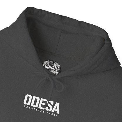 Odesa Cityscape Hoodie — Vintage Monument Photo Graphic Sweatshirt