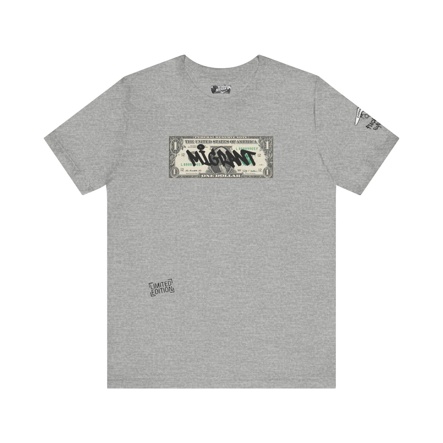 Money Graffiti Tee — 'I'm Not What I Was' Graphic Shirt