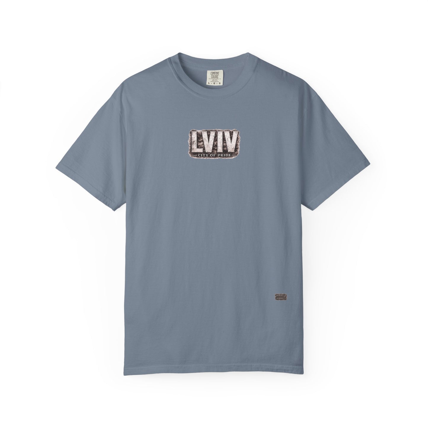 Lviv Vintage Cityscape T-Shirt — Retro Ukrainian Travel Tee