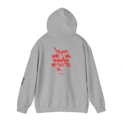 Urban Photo Hoodie — "Leave the Glass and Home" High-Rise City Graphic Hoodie