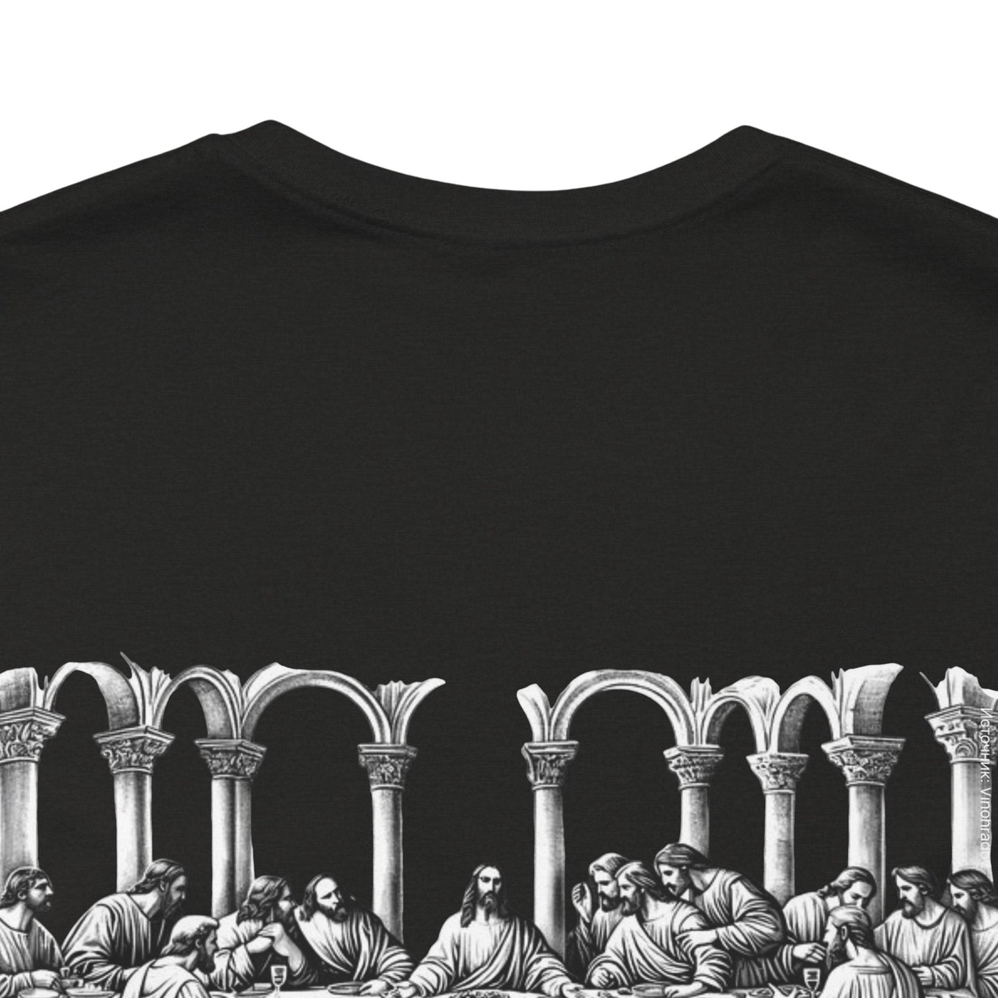 Statue of Liberty Angel Tee — 'MIGRANTS' Dollar Graphic Short Sleeve
