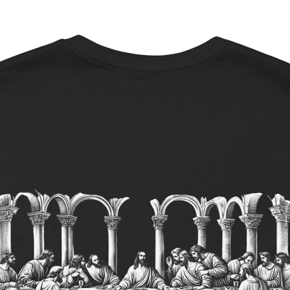 Statue of Liberty Angel Tee — 'MIGRANTS' Dollar Graphic Short Sleeve