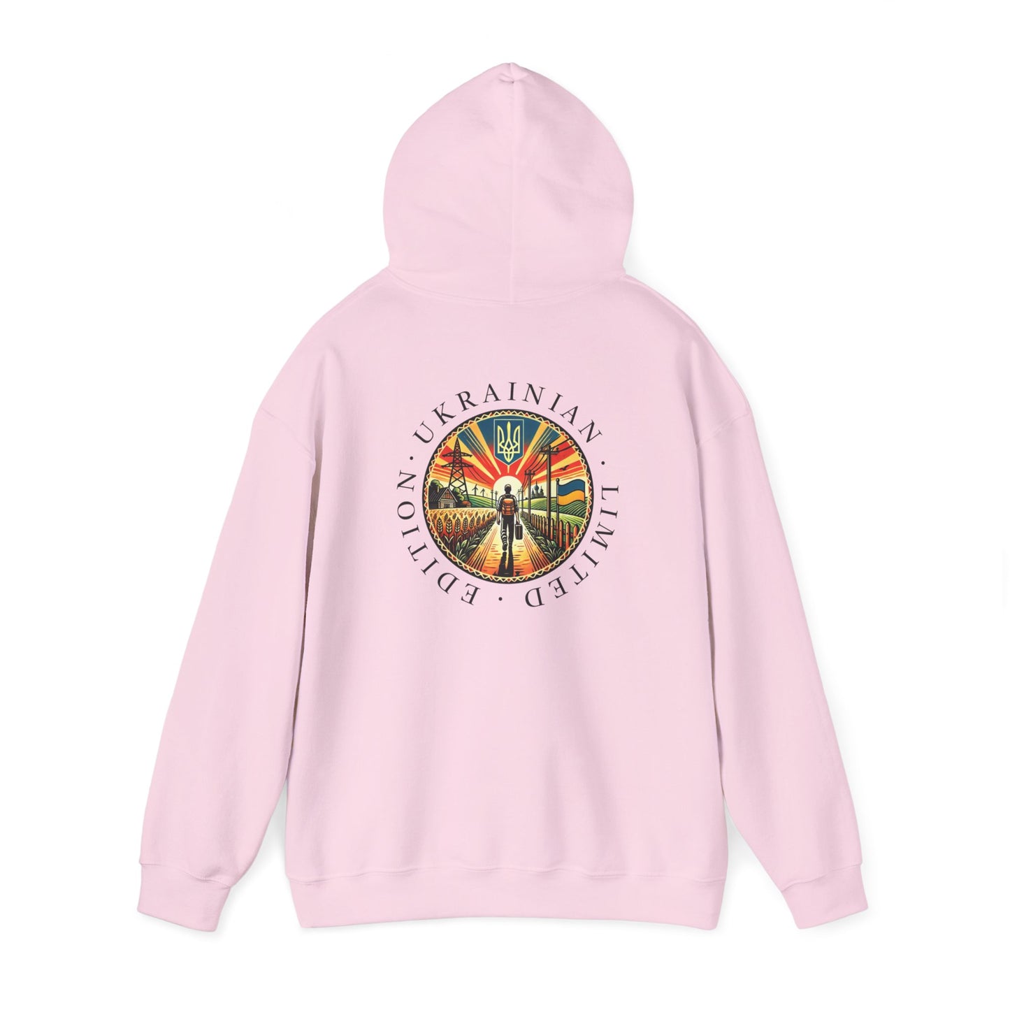 Ukrainian Pride Hoodie — Limited Edition ‘Freedom’ Emblem Sweatshirt