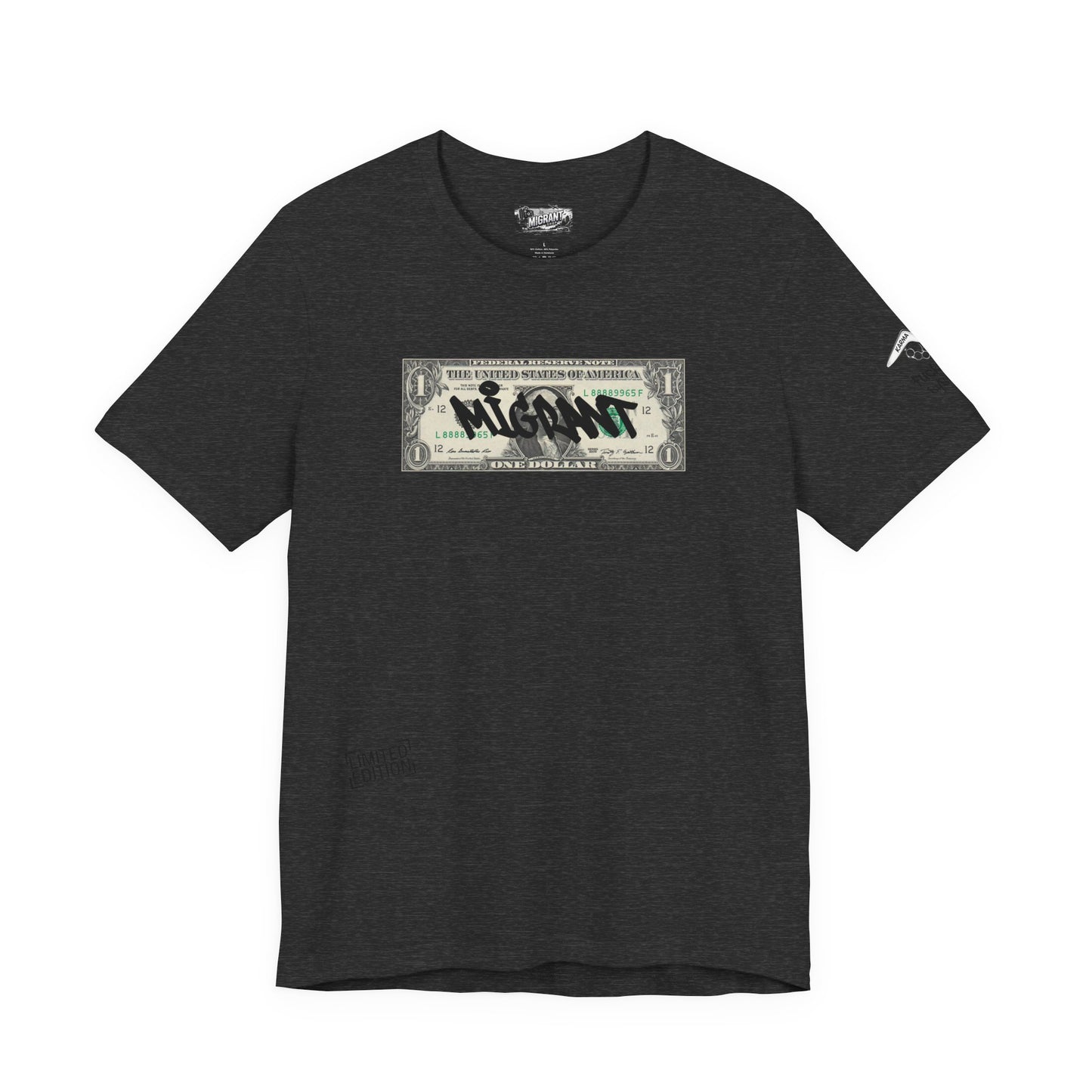 Money Graffiti Tee — 'I'm Not What I Was' Graphic Shirt