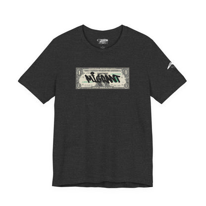 Money Graffiti Tee — 'I'm Not What I Was' Graphic Shirt