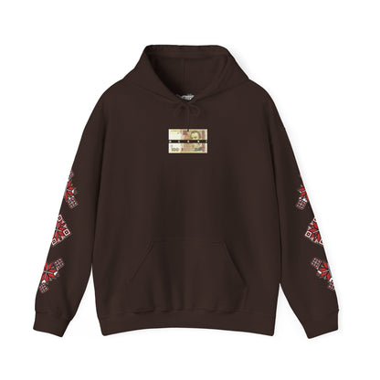 Native-Inspired Floral Headdress Vishivanka Hoodie —