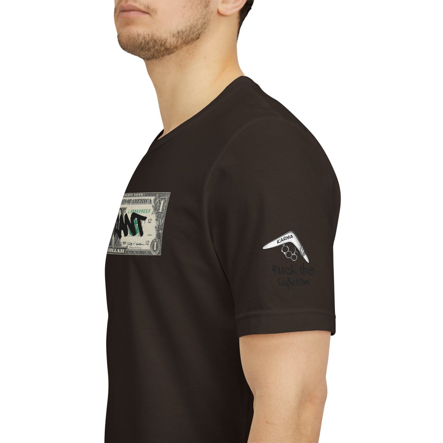 Money Graffiti Tee — 'I'm Not What I Was' Graphic Shirt