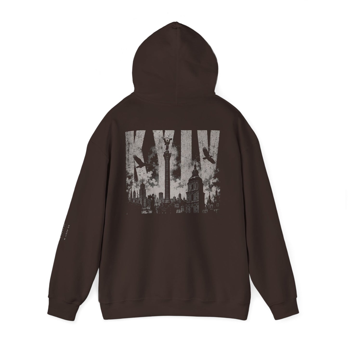 Kiev City of Freedom Hoodie — Kyiv Skyline Graphic Sweatshirt