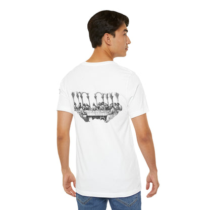 Statue of Liberty Angel Tee — 'MIGRANTS' Dollar Graphic Short Sleeve