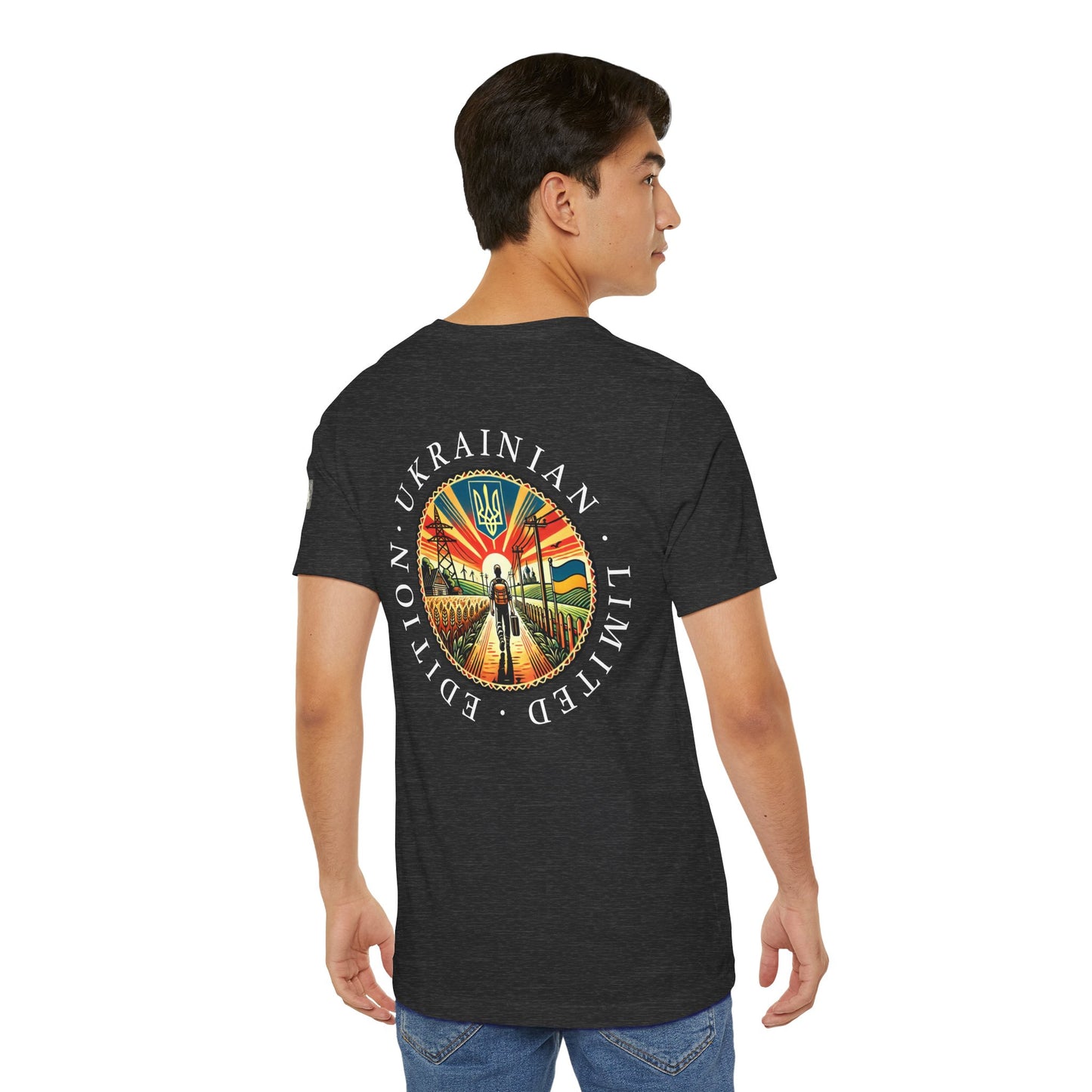 Ukrainian Limited Edition Tee — Patriotic 100 Hryvnia Design