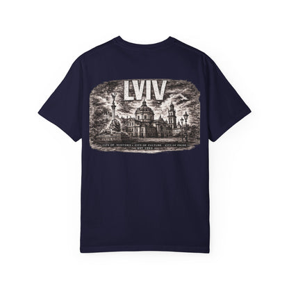 Lviv Vintage Cityscape T‑Shirt