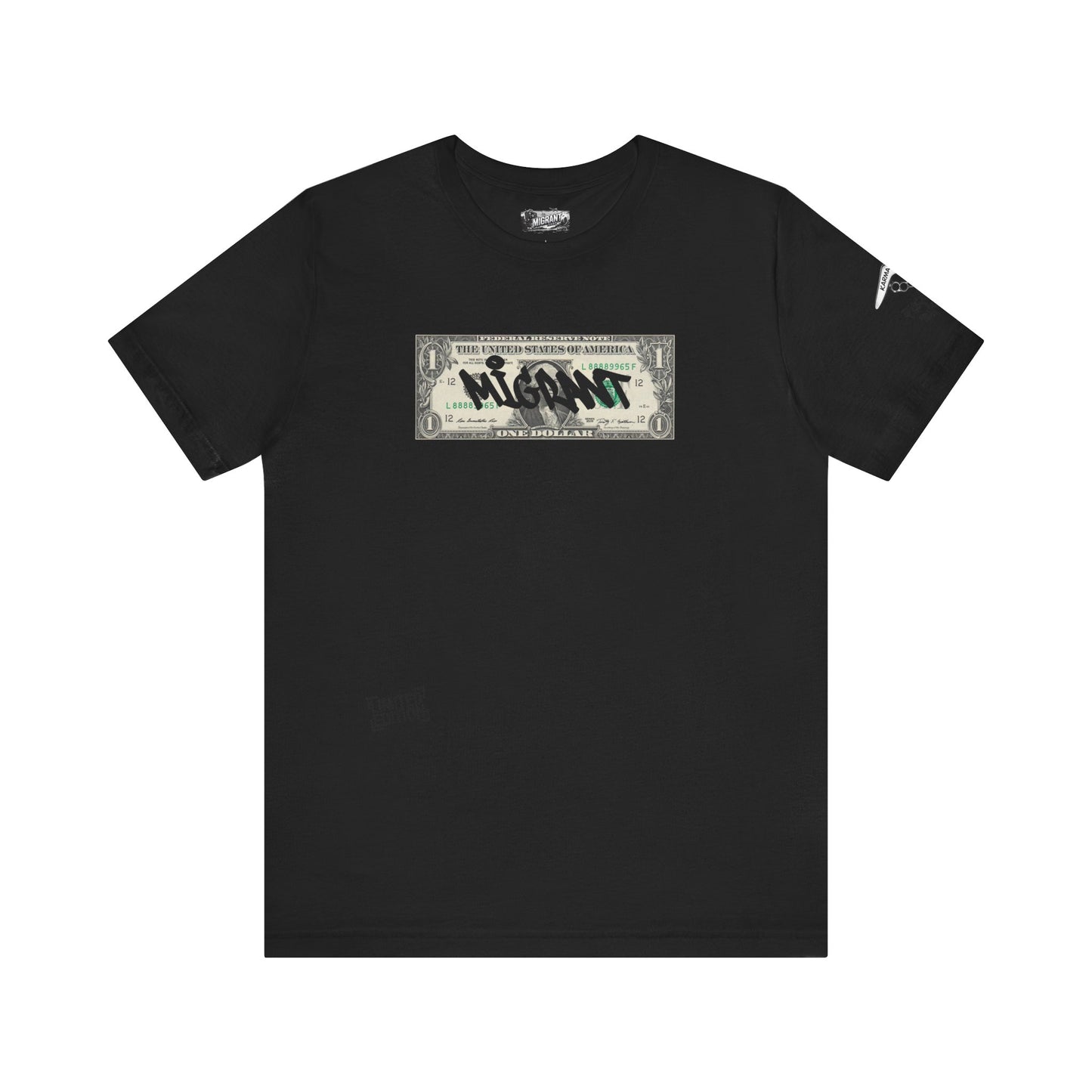 Money Graffiti Tee — 'I'm Not What I Was' Graphic Shirt