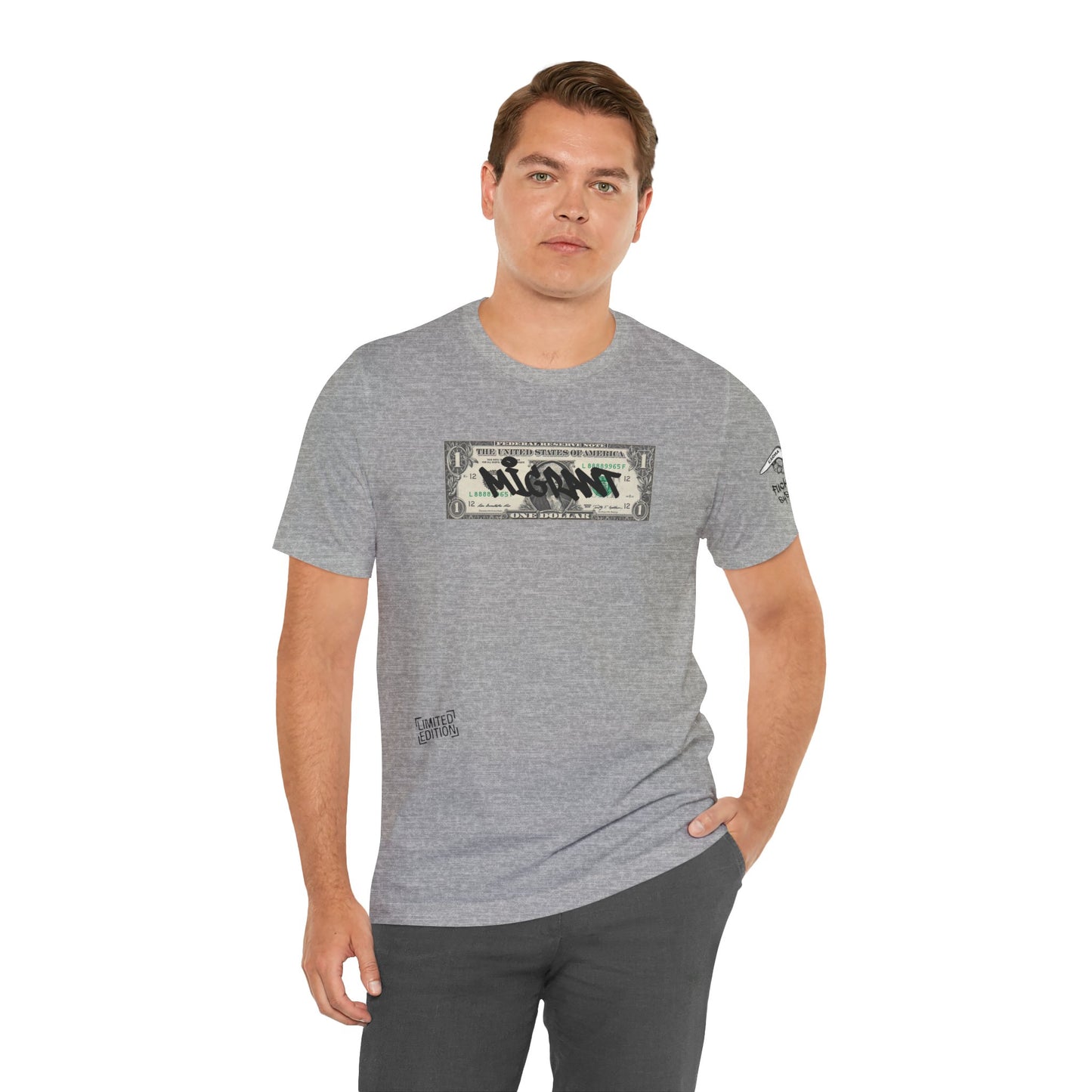 Money Graffiti Tee — 'I'm Not What I Was' Graphic Shirt