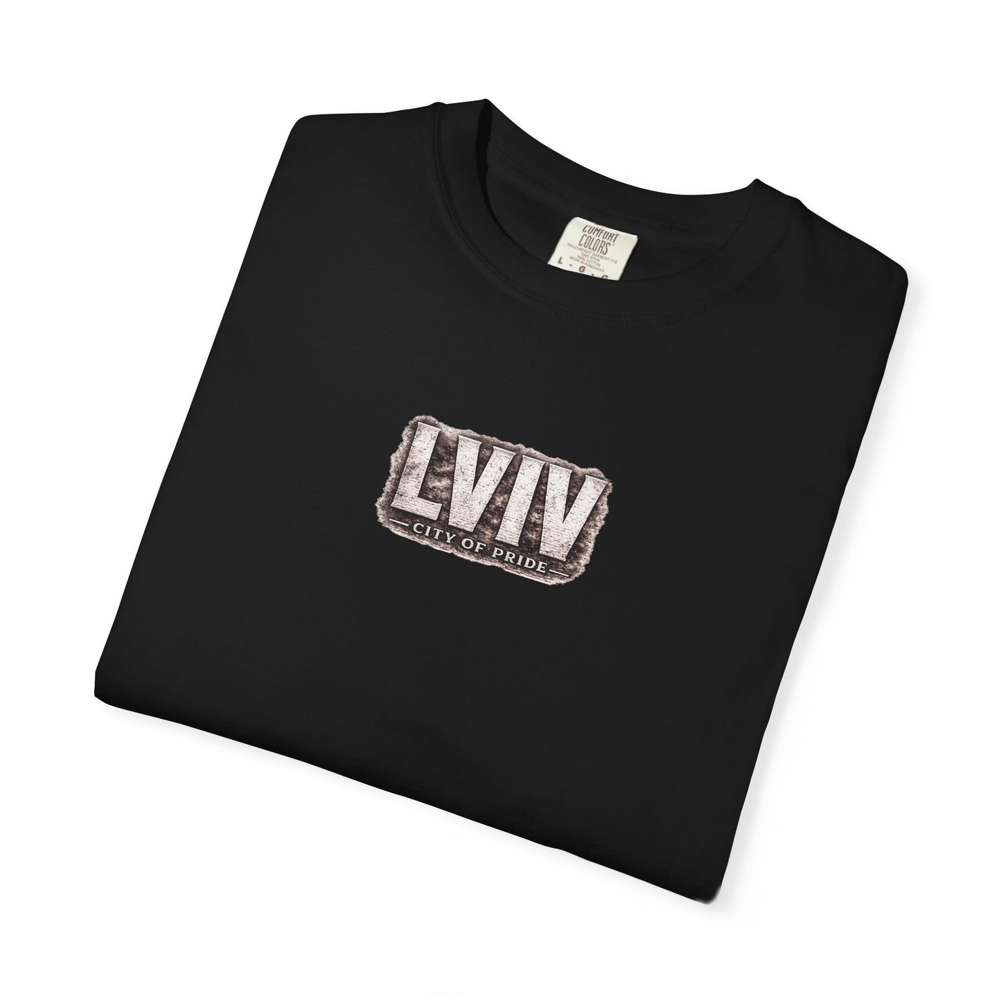 Lviv Vintage Cityscape T-Shirt — Retro Ukrainian Travel Tee