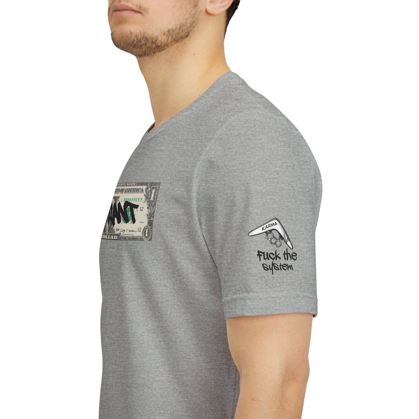 Money Graffiti Tee — 'I'm Not What I Was' Graphic Shirt