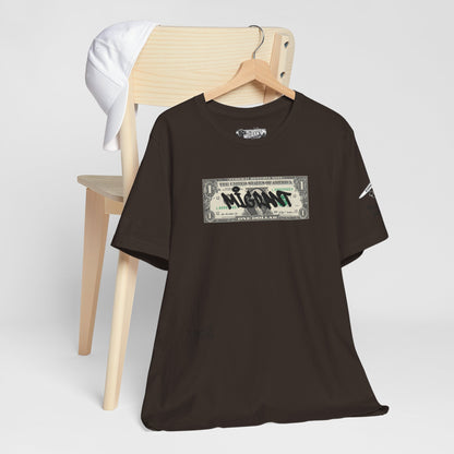Money Graffiti Tee — 'I'm Not What I Was' Graphic Shirt