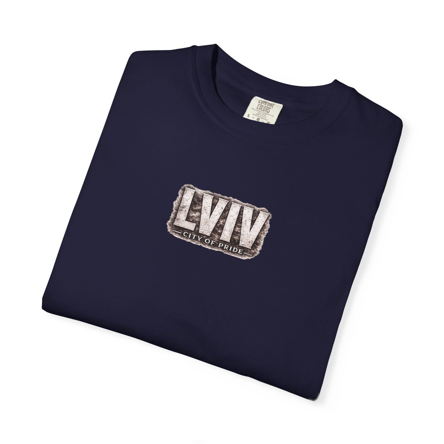 Lviv Vintage Cityscape T-Shirt — Retro Ukrainian Travel Tee