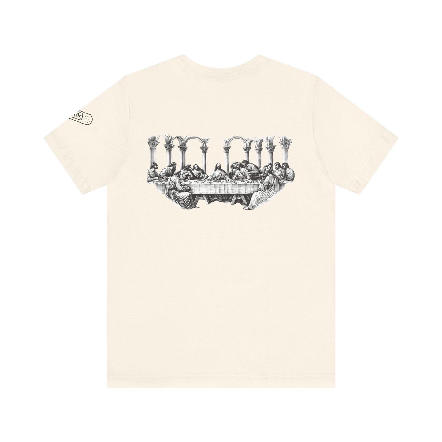 Statue of Liberty Angel Tee — 'MIGRANTS' Dollar Graphic Short Sleeve
