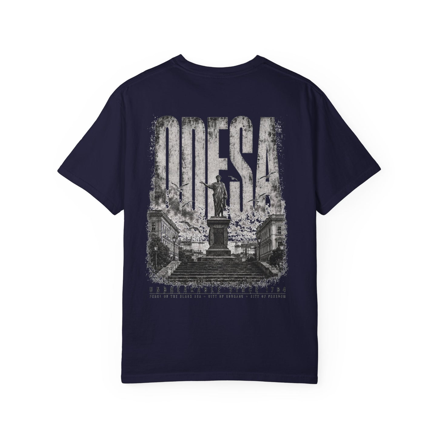 Odessa Cityscape T-Shirt — Vintage Monument Graphic Tee