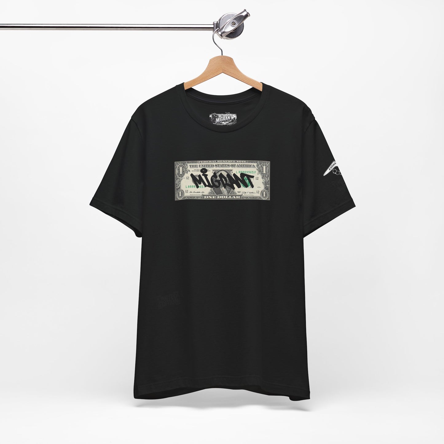 Money Graffiti Tee — 'I'm Not What I Was' Graphic Shirt